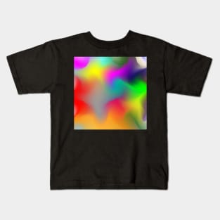 Abstract gradient color pattern Kids T-Shirt